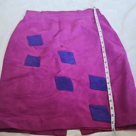 Danier Vintage Pink Pencil Skirt Knee-Length Cocktail - Picture 8 of 16